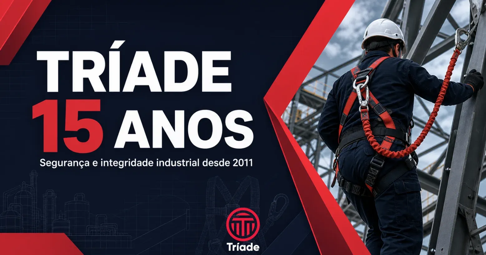 Tríade 15 anos. Segurança e integridade industrial desde 2011