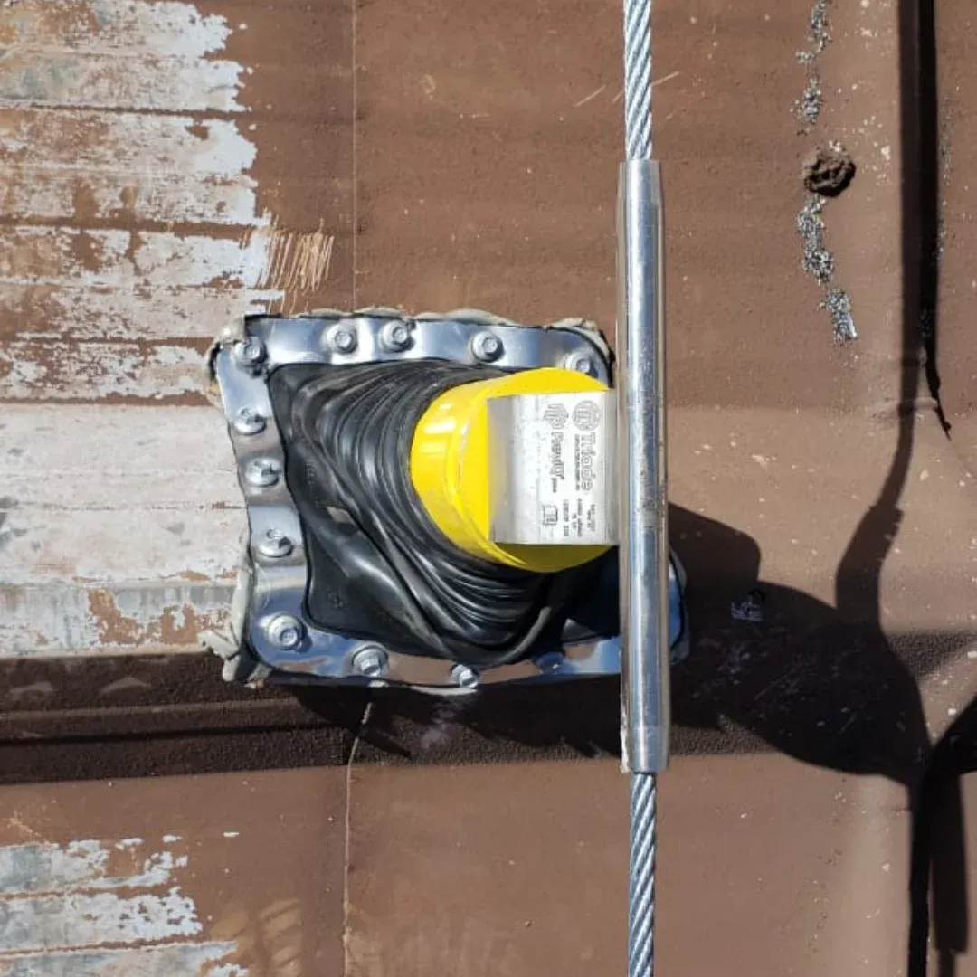 Linha de Vida Flexível Poste