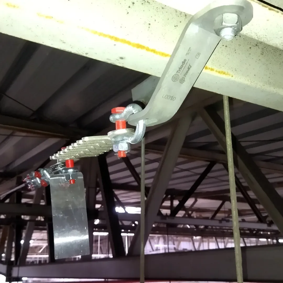 Linha de vida e ancoragem